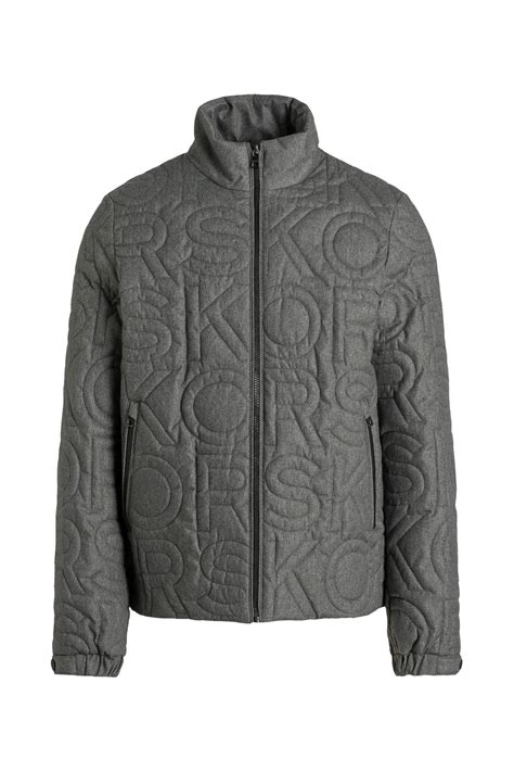 michael kors steppjacke herren grau